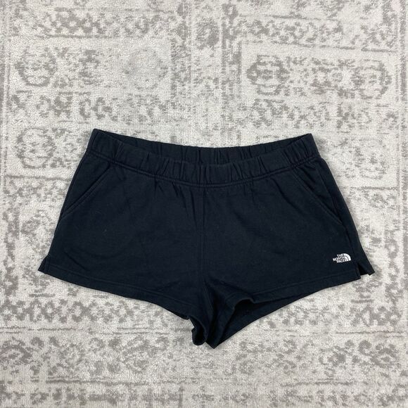 North Face Shorts Women's Lightweight Workout Activewear Black Size 2XL XXL - Picture 1 of 6